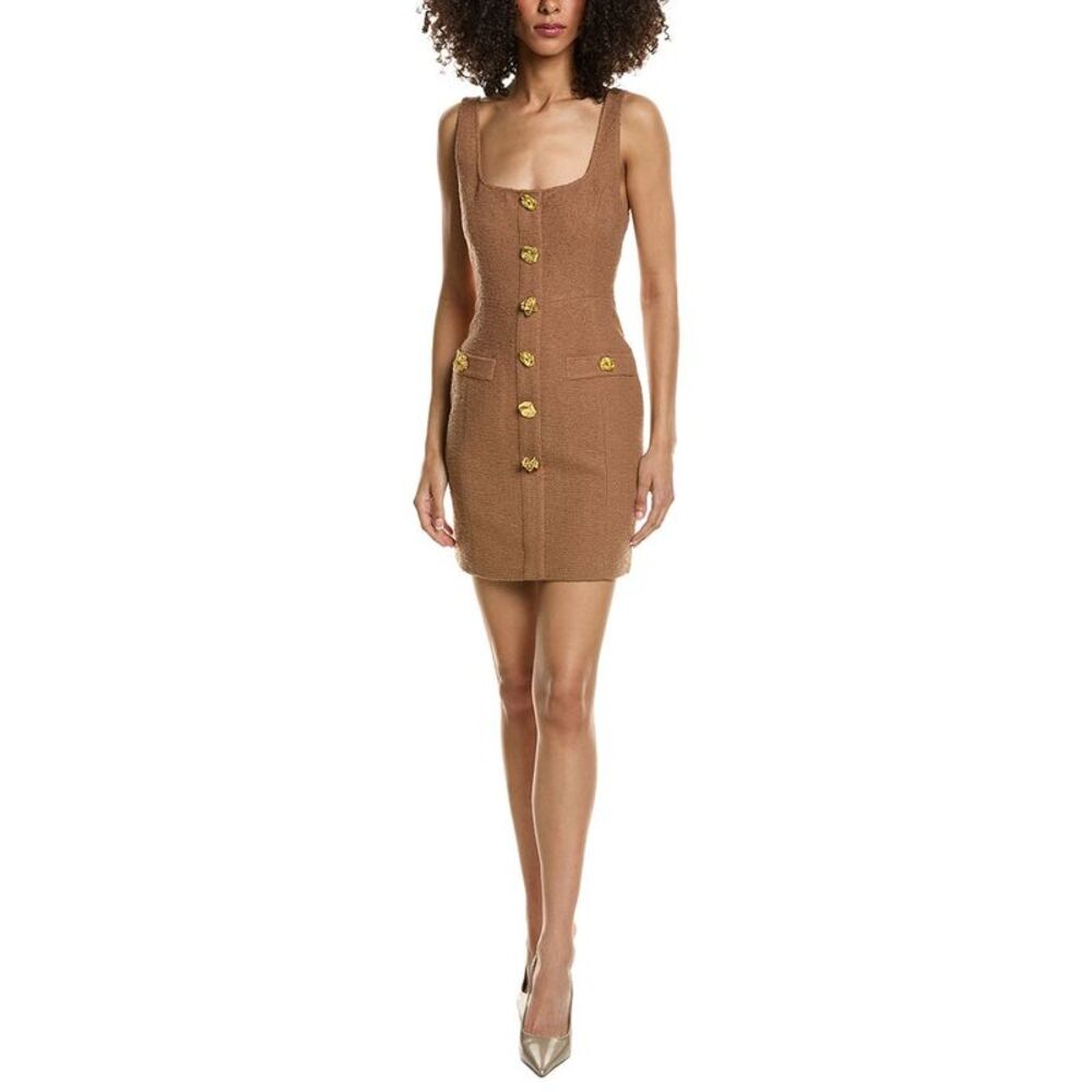 L’Agence Womens L'agence Wiley Sleeveless Mini Dress, Orange
